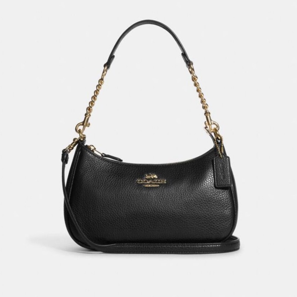 Coach Black Terry Purse